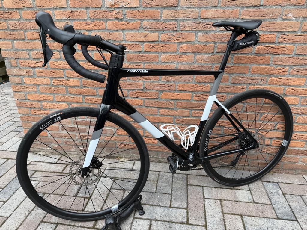 Cannondale SuperSix EVO Carbon 58 - Black Pearl, 28 inch, Carbon, Heren, Zo goed als nieuw