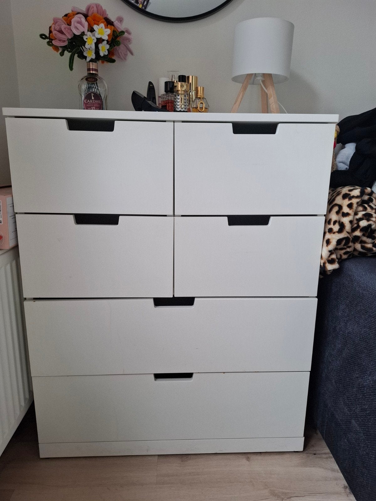 nordli ikea ladekast, Huis en Inrichting, Kasten | Ladekasten, Ophalen, Gebruikt, 5 laden of meer, 50 tot 100 cm