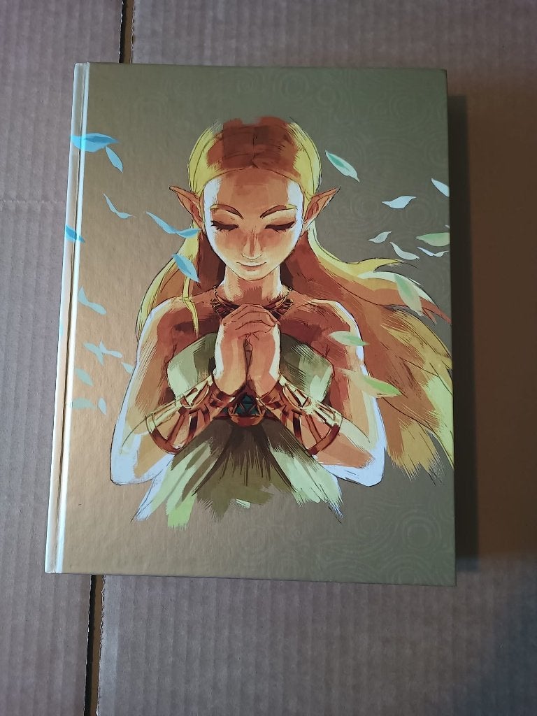 Zelda Breath of the Wild boek, Ophalen of Verzenden, Zo goed als nieuw, Overige modellen, Overige typen