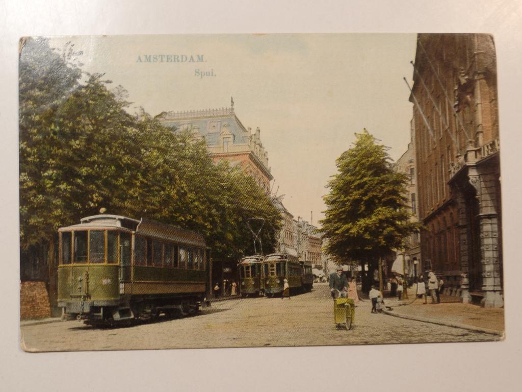 Amsterdam 802 tram, Verzenden, Voor 1920, Gelopen, Noord-Holland