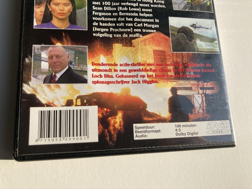 On Dangerous Ground - Rob Lowe DVD, Vanaf 16 jaar, Actiethriller, Zo goed als nieuw, Ophalen of Verzenden