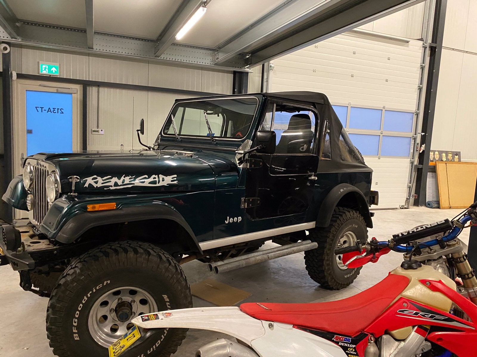 Softtop jeep cj7, Ophalen, Gebruikt