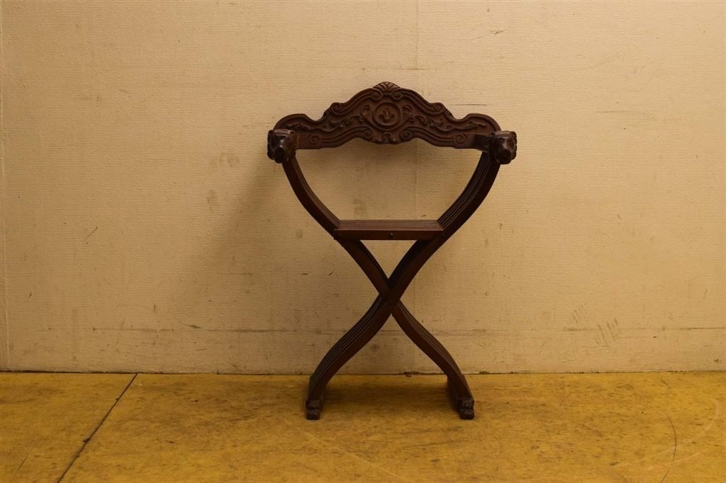 Houten Savonarola stoel 45243