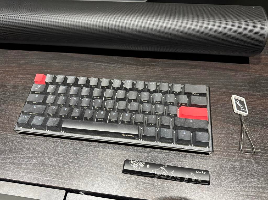 Ducky One 2 Mini RGB Mechanisch Gaming Toetsenbord MX Brown, Gaming toetsenbord, Ophalen of Verzenden, Zo goed als nieuw, Qwerty