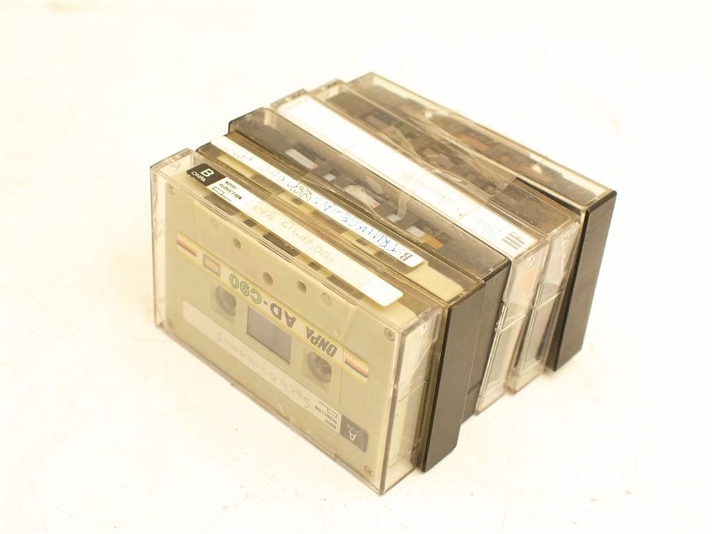 6 cassettebandjes 31264, Cd's en Dvd's, Cassettebandjes, Ophalen of Verzenden, Gebruikt, Overige genres, 1 bandje