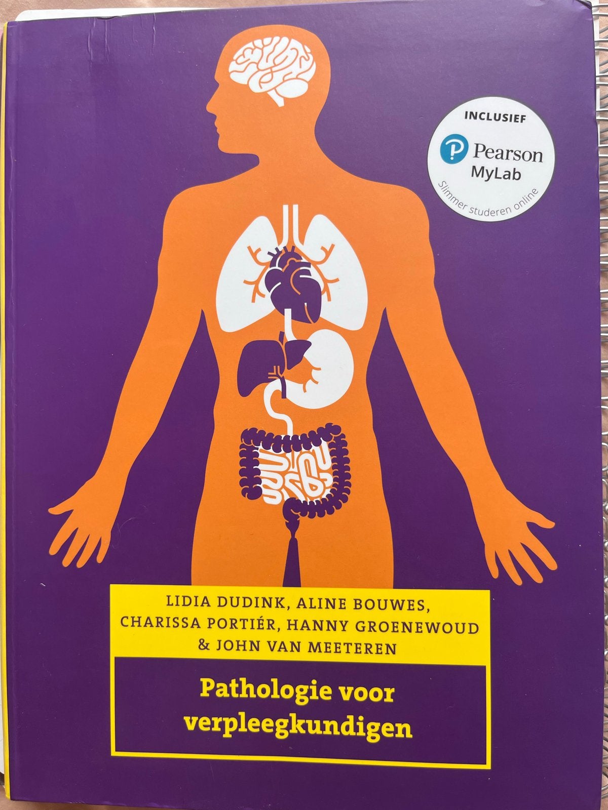 Pathologie voor verpleegkundigen - Pearson MyLab, Ophalen of Verzenden, Beta, Zo goed als nieuw, HBO