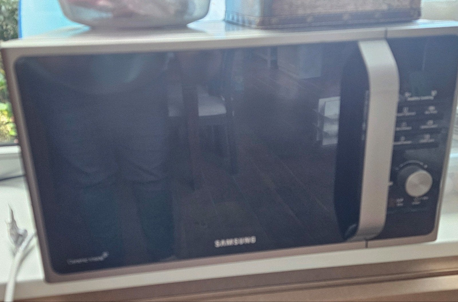 Samsung Magnetron 1000Watt, Ophalen, Draaiplateau, Magnetron, Zo goed als nieuw