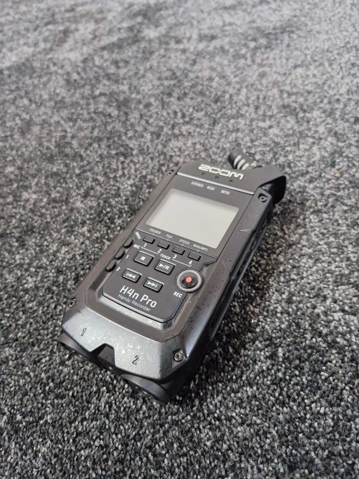 Zoom H4n Pro Handy Recorder met windkap, Ophalen of Verzenden, Zo goed als nieuw, Studiomicrofoon