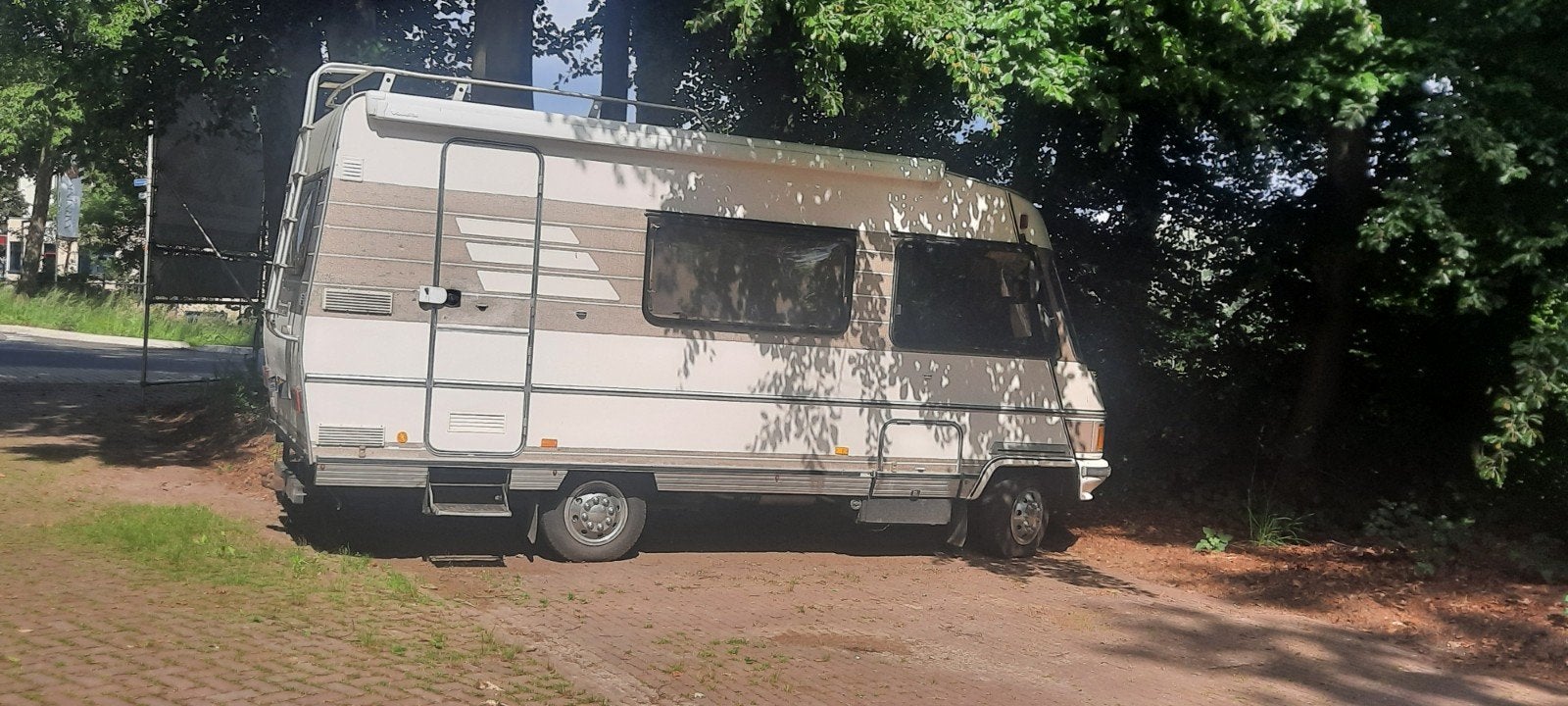 Camper belastingvrij fiat hymer 1986, Ophalen