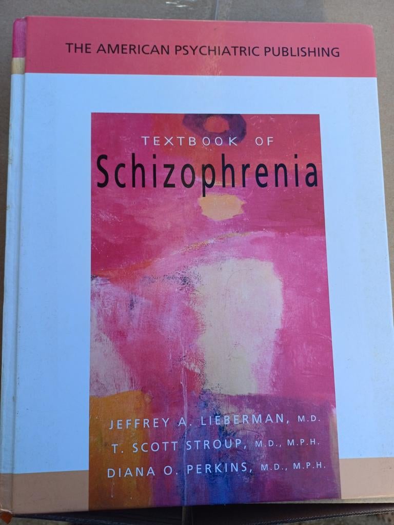 Textbook of Schizophrenia - Psychiatrie Handboek, Boeken, Ophalen of Verzenden, Gelezen, Klinische psychologie, Jeffrey A. Lieberman, T. Scott Stroup, Diana O. Perkins