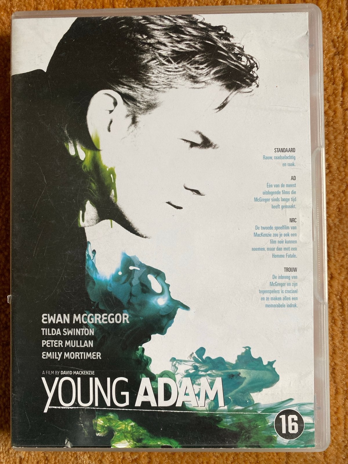 Young Adam DVD - Ewan McGregor, Tilda Swinton (Kijkwijzer 16, Vanaf 16 jaar, Ophalen of Verzenden, Gebruikt, Overige genres