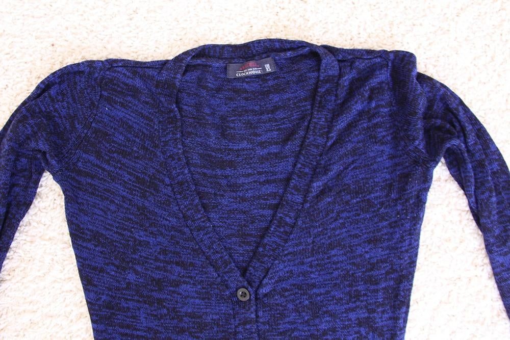 Blauw Clockhouse Vestje (XS) € 15,-, Kleding | Dames, Truien en Vesten, Blauw, Ophalen of Verzenden, Zo goed als nieuw, Clockhouse