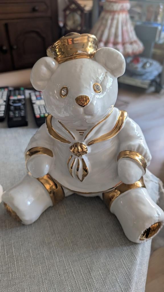 Bastiani Beeldje Matroos Beer met Swarovski Steentjes, Ophalen