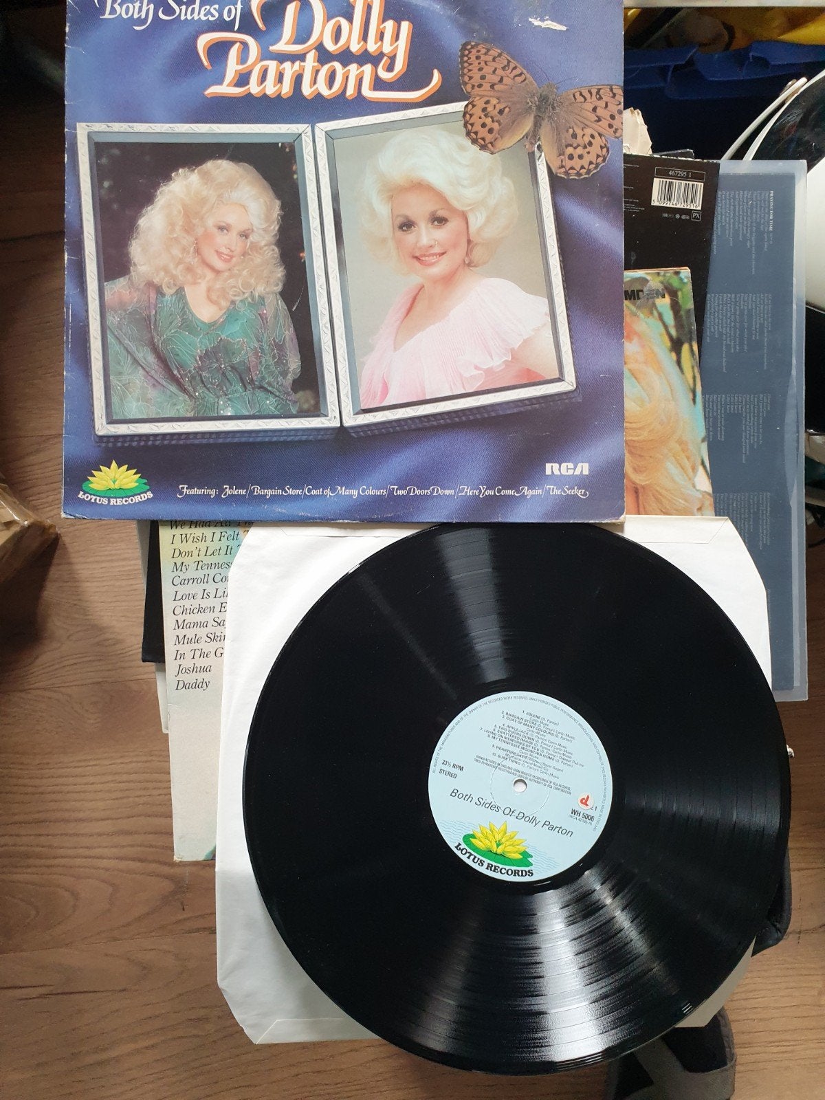Dolly Parton lp both sides of, Ophalen of Verzenden, 12 inch