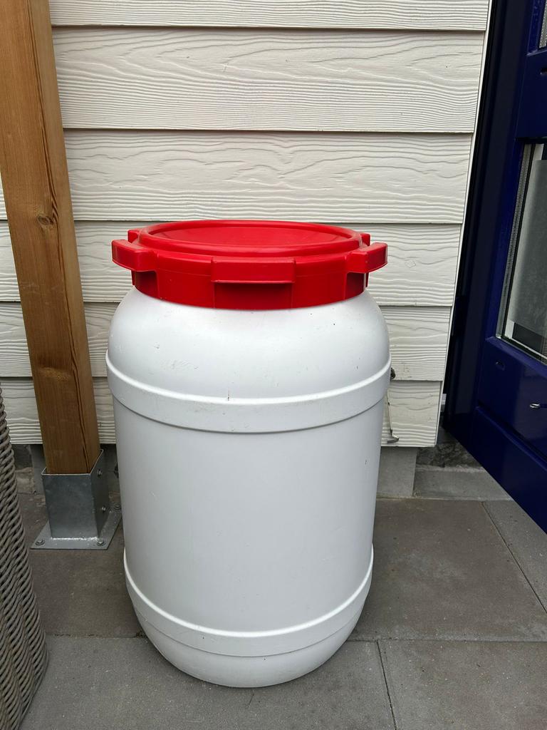 60 liter ton, Minder dan 75 liter, Ophalen