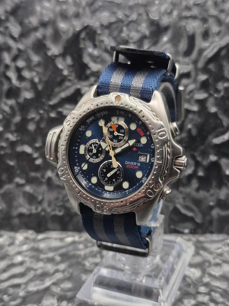 Citizen Promaster Diver Ref. 3740-E70006 Vintage Quartz, Gebruikt, 6-1-12, Tanashi-cho, Nishi-Tokyo-shi, Tokyo 188-8511, Japan