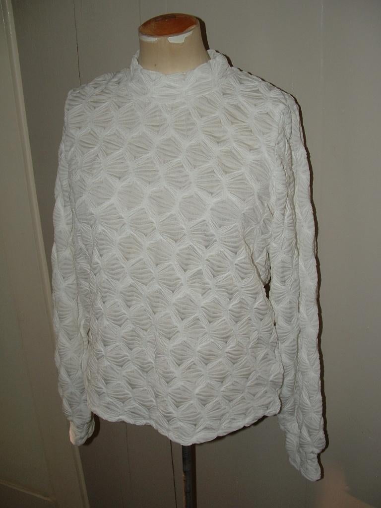 MSCH Copenhagen maleca ls bright white top maat S