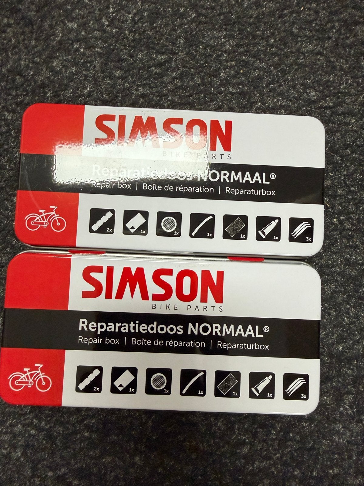 20 x Simson Reparatie Doos Normaal - Bandenplakset, Elektrische fiets, Overige typen, Nieuw, Ophalen of Verzenden