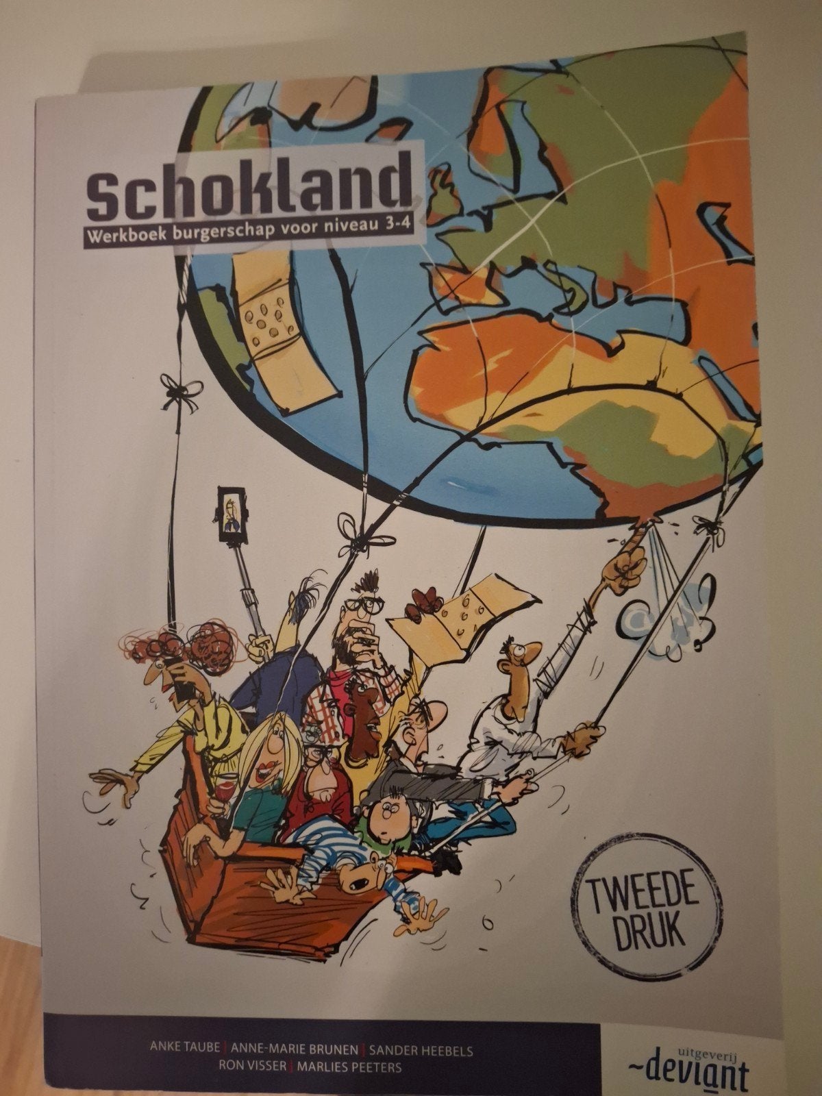 Schokland Werkboek burgerschap niveau 3-4 (Tweede Druk), Diverse auteurs, Ophalen of Verzenden, Zo goed als nieuw, MBO