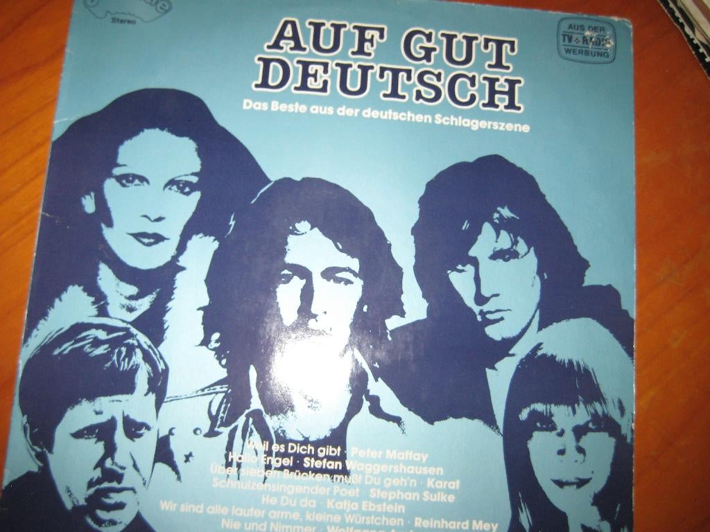 LP,Auf gut deutsch,das Beste aus der deutschen Schlagerszene, Ophalen of Verzenden, Zo goed als nieuw, 12 inch