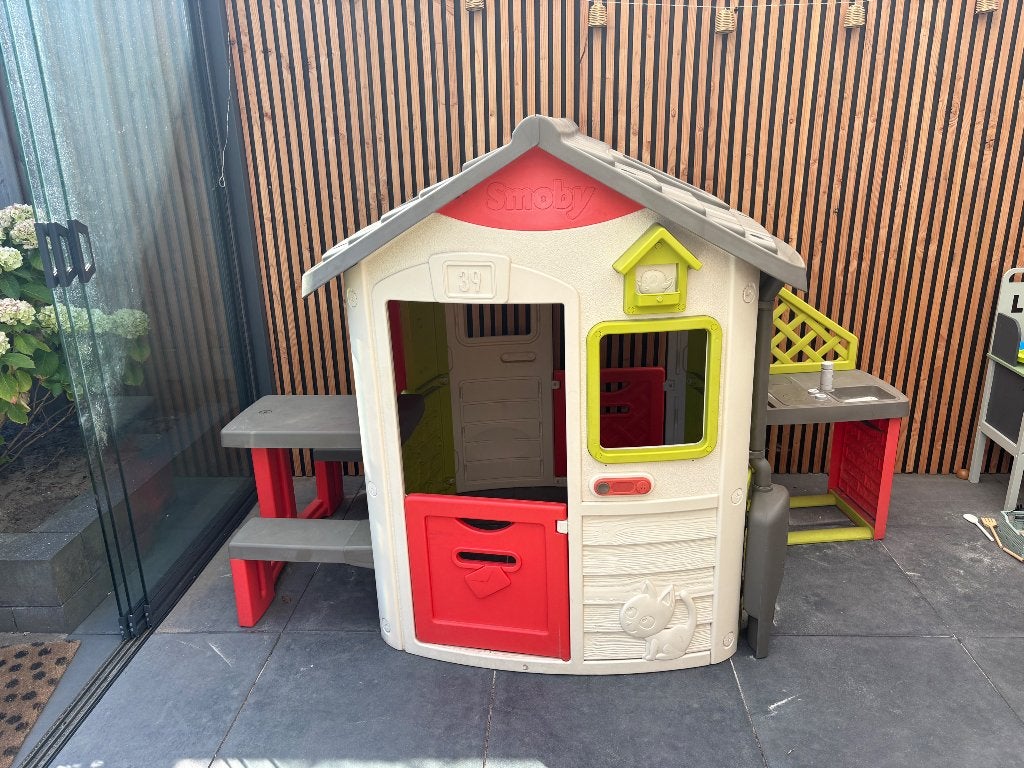 Smoby speelhuisje, Ophalen, Gebruikt, Kunststof