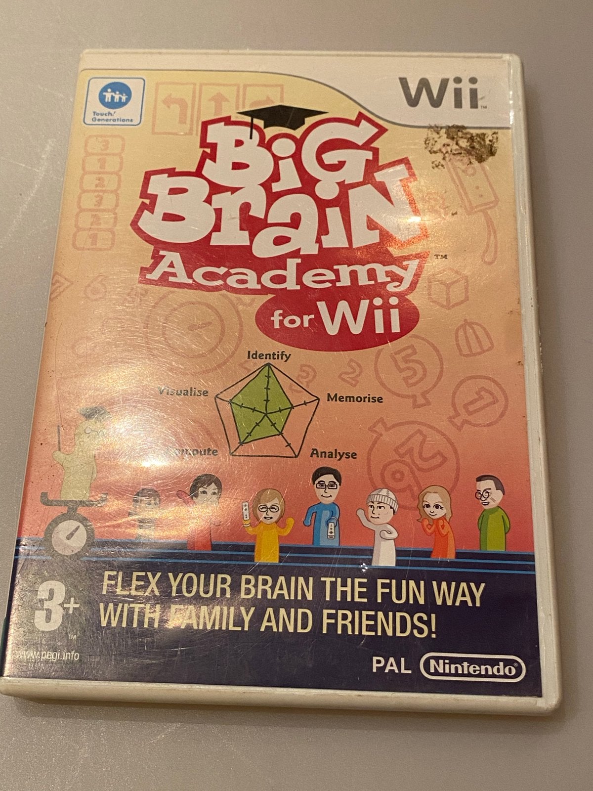 Big Brain Academy for Wii - Train je hersenen!, Gebruikt, Eén computer, Ophalen of Verzenden, RAHandel