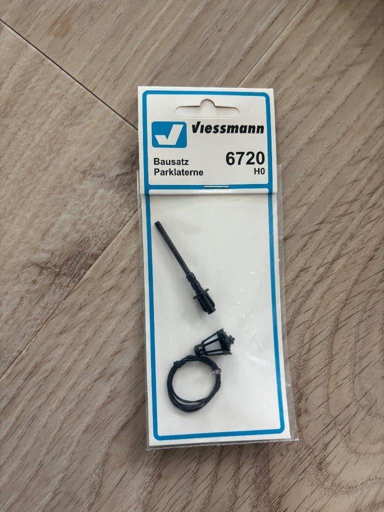 Viessmann H0 lichtsein + parklantaarn 6720/6731 – NIEUW, Overige merken, Gelijkstroom of Wisselstroom, Brug, Tunnel of Gebouw