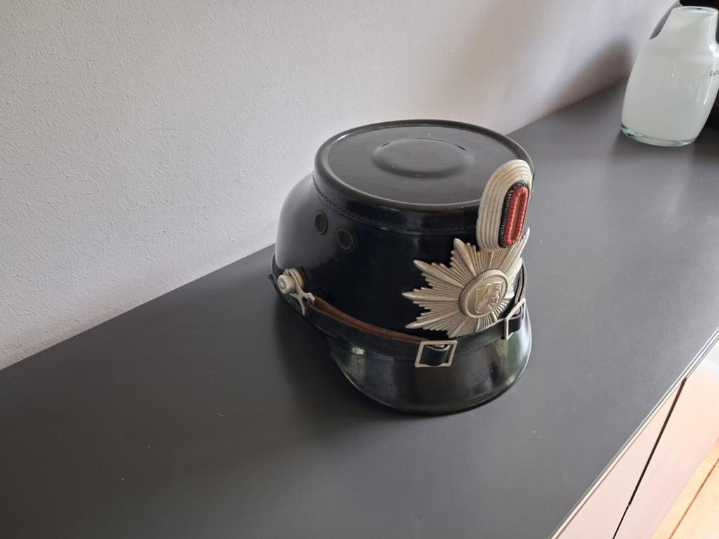 Tsako Duitsland vintage brd tschako shako, Ophalen of Verzenden, Landmacht, Duitsland
