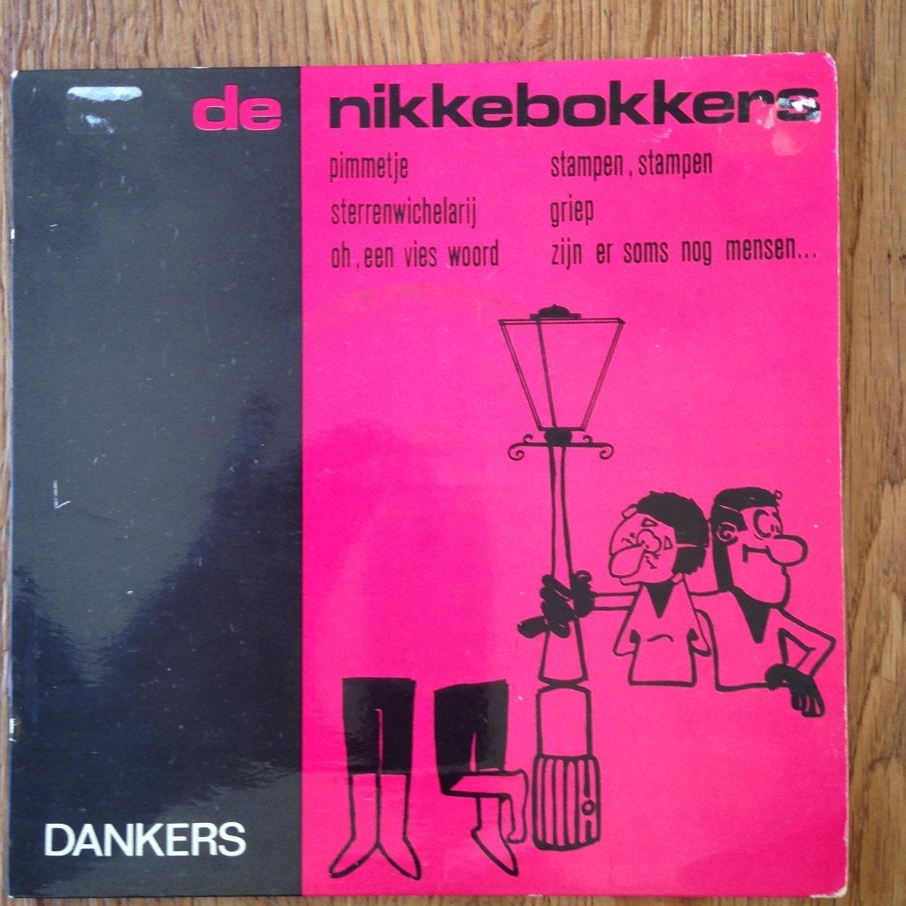Nikkebokkers Pimmetje EP FH Dankers Rotterdam 7" cabaret, Gebruikt, 7 inch, Ophalen of Verzenden, Humor en Cabaret