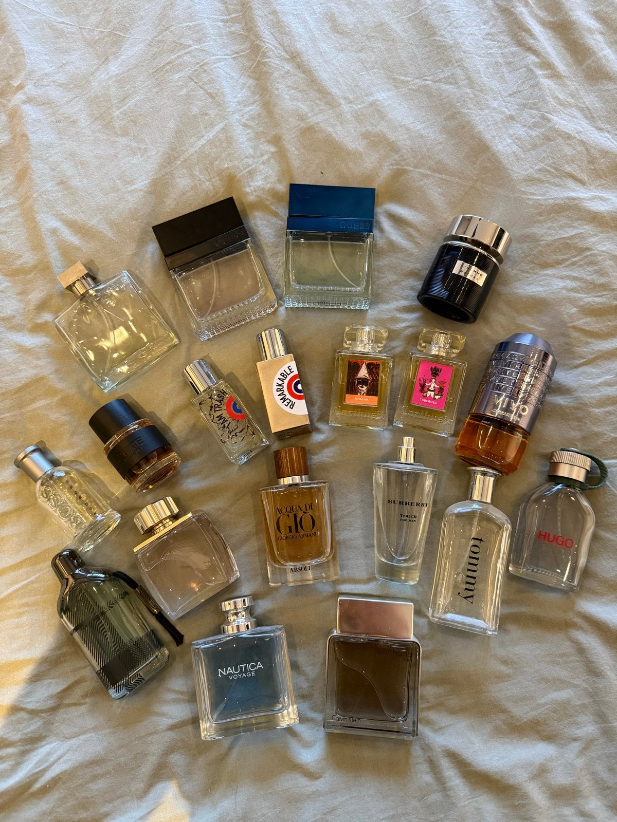 Parfumflesjes collectie - diverse merken, Ophalen of Verzenden, Gebruikt