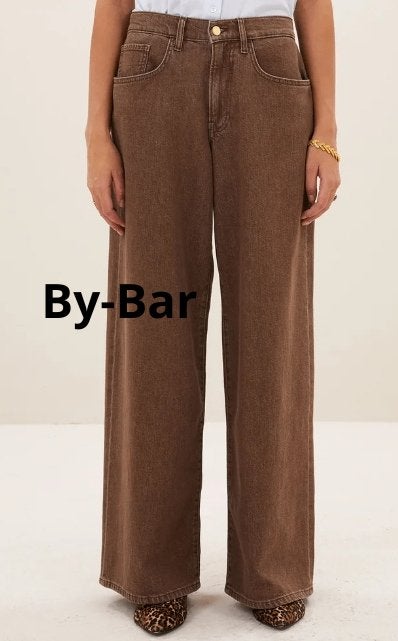 Nieuw met prijskaartje Jeans By-Bar Wide Leg maat 42, By bar, Overige kleuren, Nieuw, Ophalen of Verzenden