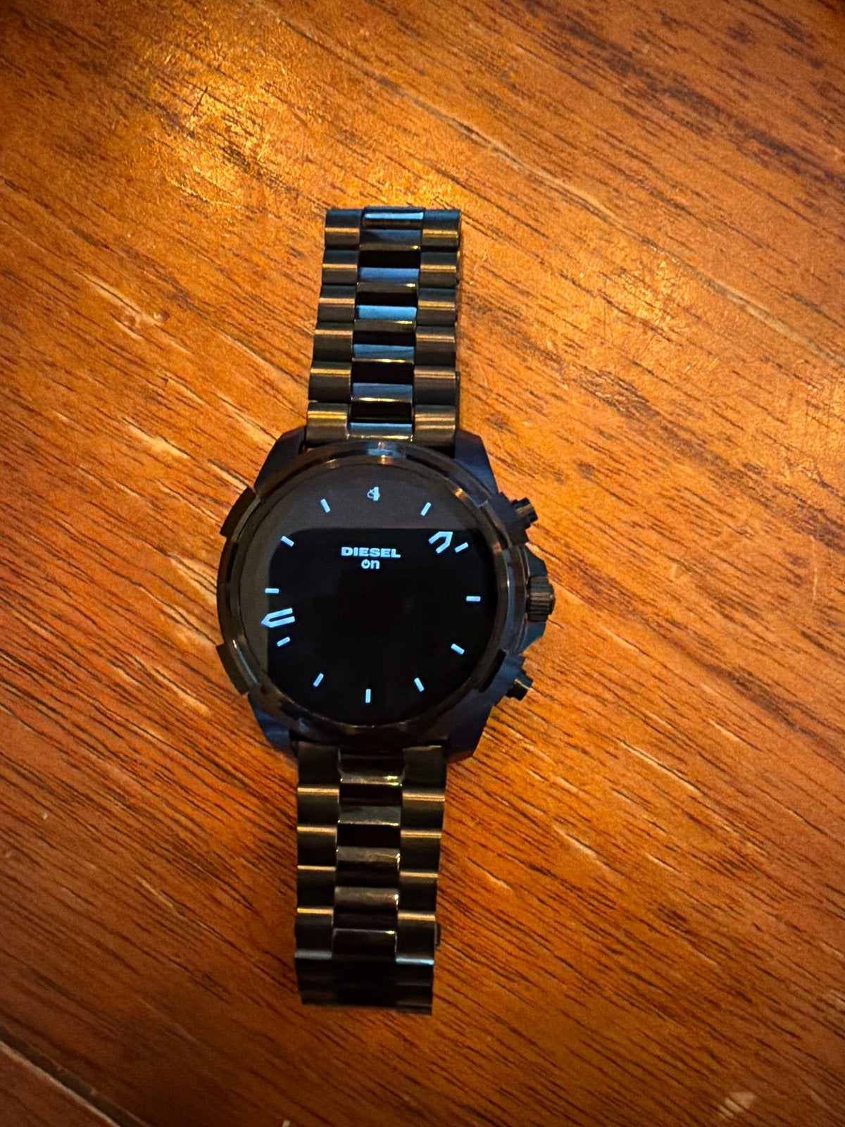 Diesel On Smartwatch - Zwart, Ophalen of Verzenden, Zo goed als nieuw, Zwart