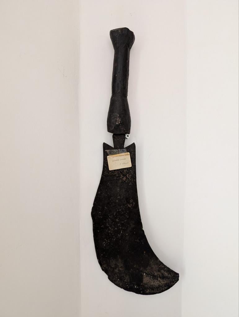 Kru mes 18e eeuw Liberia Sierra Leone, origineel Afrikaans, Antiek en Kunst, Ophalen of Verzenden