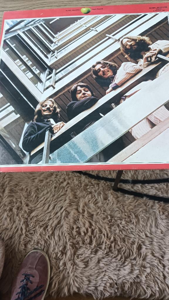 Lp the beatles dubbel lp 1962-1966, Ophalen, Gebruikt, Inclusief binnenhoes, 12 inch