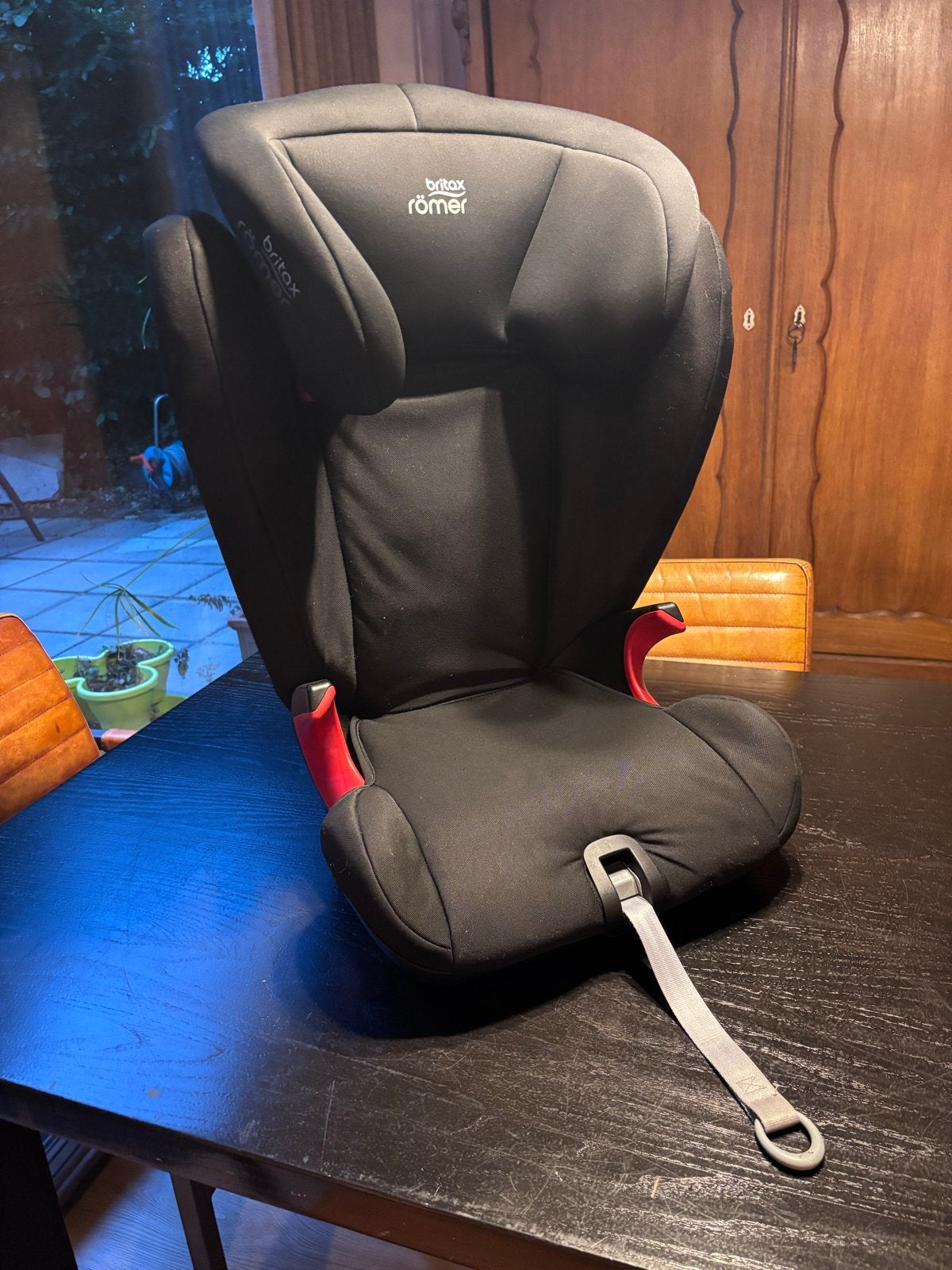 Britax Römer Autostoel Kidfix SL - Zwart, Ophalen, Romer, Autogordel of Isofix, Gebruikt