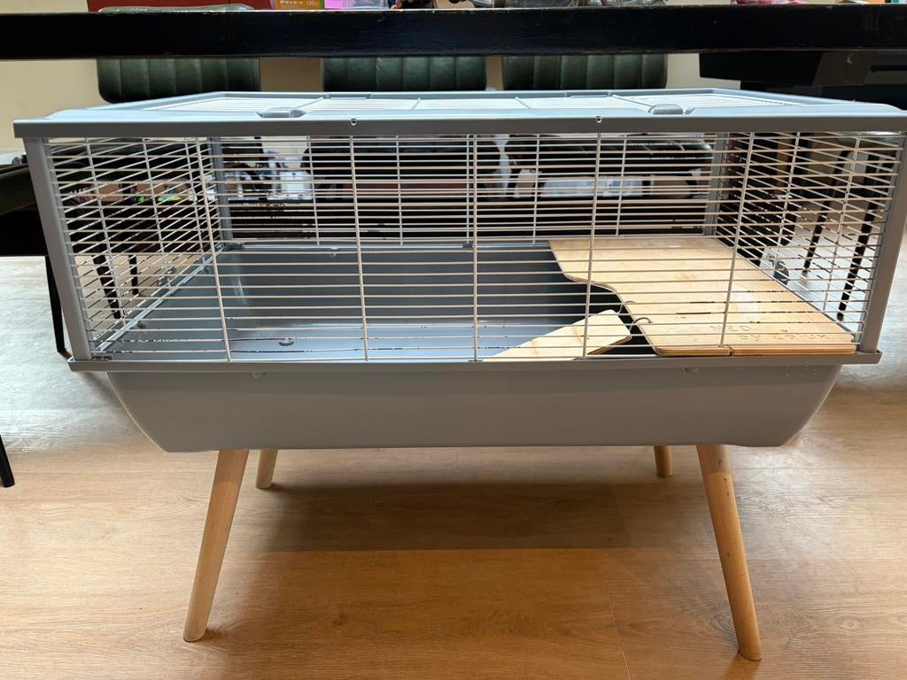 Hamsterkooi met toebehoren, Ophalen, Kooi, Gebruikt, 60 tot 90 cm