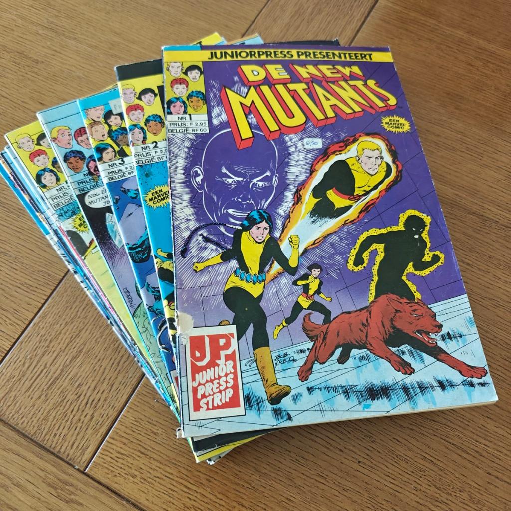 De New Mutants 1-12, Boeken, Strips | Comics, Meerdere comics, Ophalen of Verzenden, Zo goed als nieuw, Europa