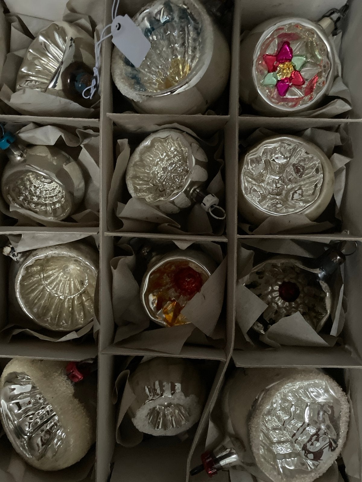 Mooie oude vintage deukballen/ kerstballwn, Diversen, Kerst, Ophalen