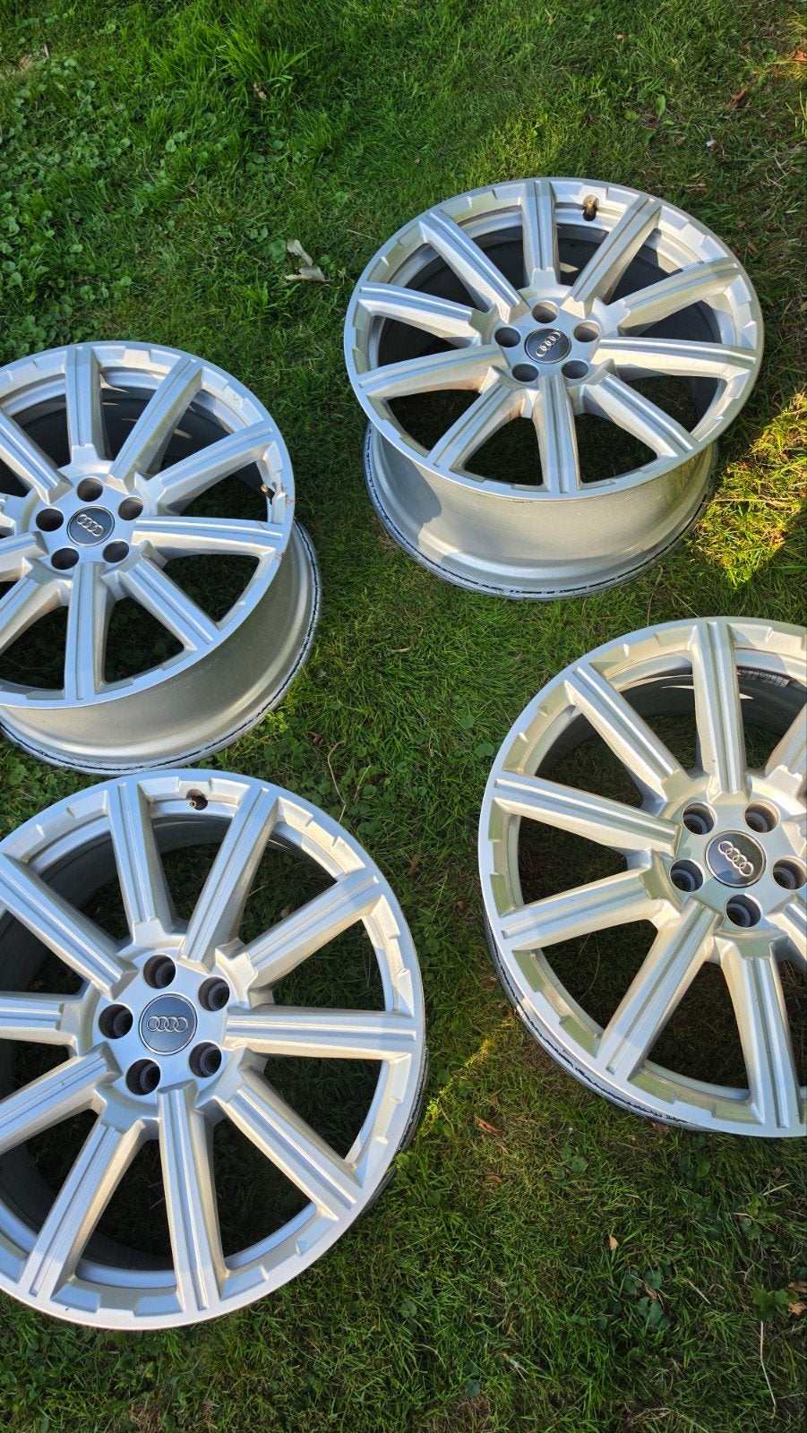 Set van 4 originele Audi velgen, Ophalen, Gebruikt, 20 inch, Velg(en)