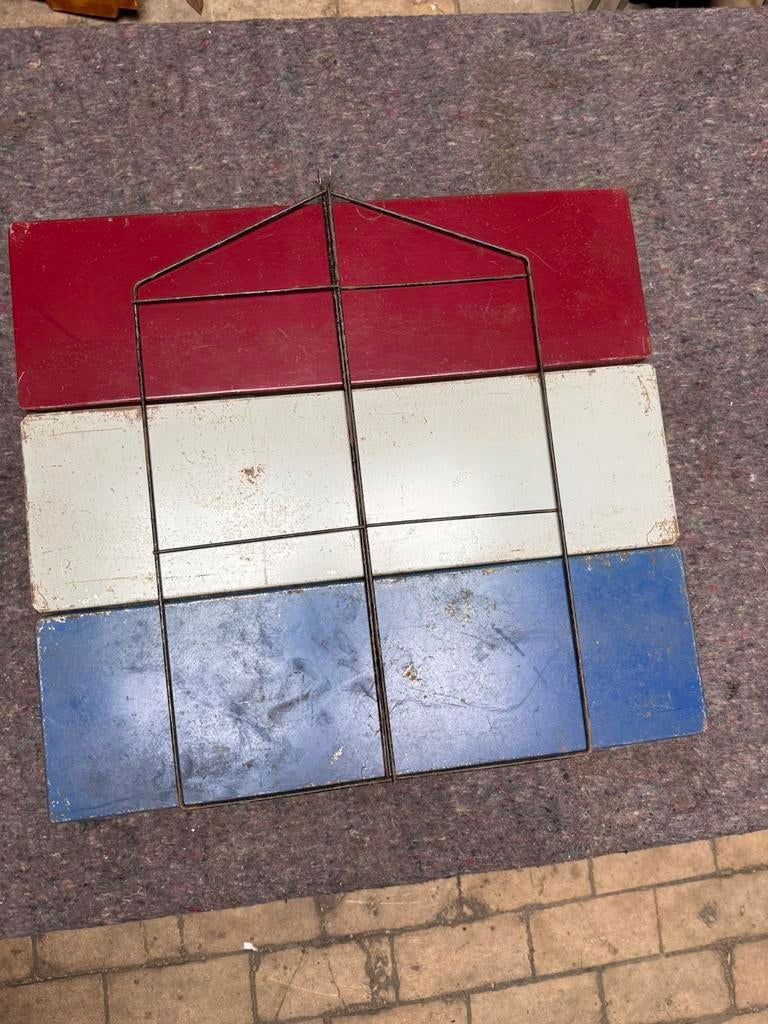 Wandrekje NL jaren 50 design tomado stijl Vintage Nurigarage, Ophalen