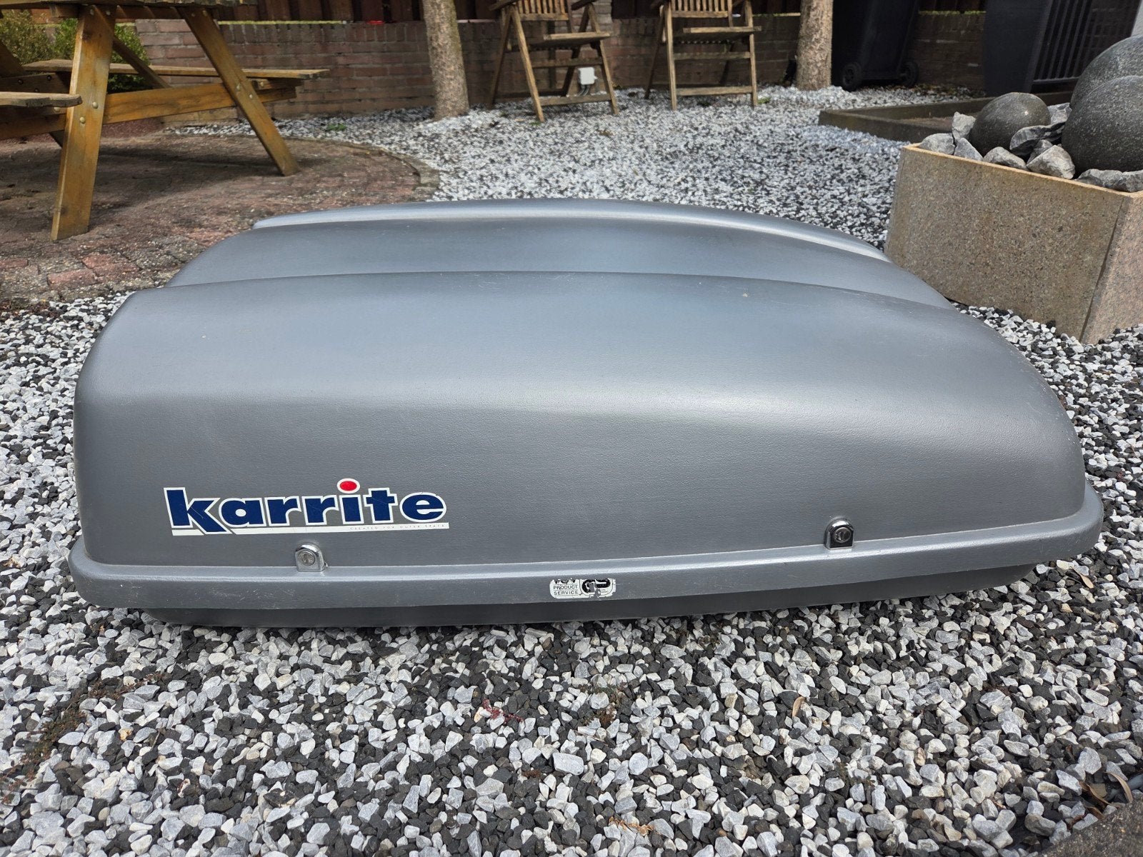 Karrite dakkoffer - Ruime en stevige bagageoplossing, Auto diversen, Ophalen, Gebruikt