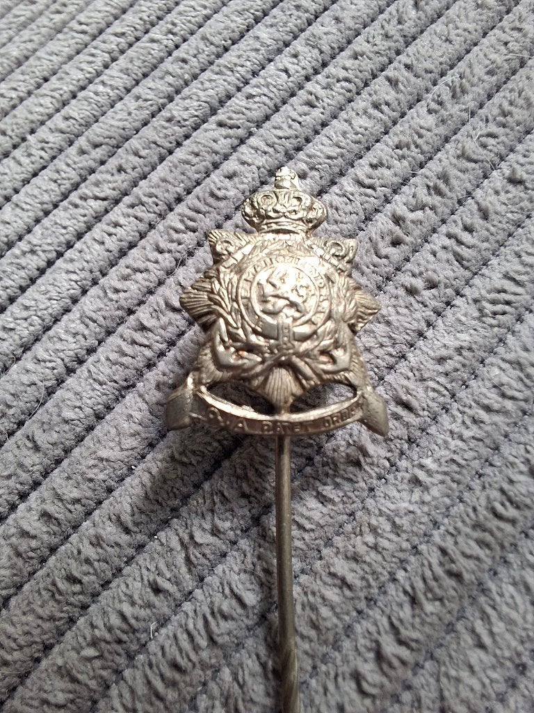Speld defensie (zilverkleurig), Verzenden, Landmacht, Nederland, Embleem of Badge