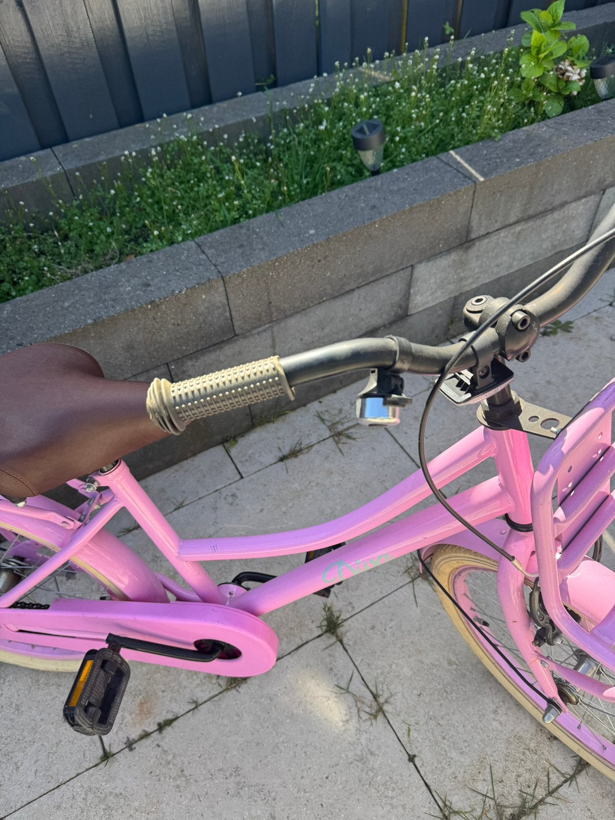 Meisjes fiets Roze, Ophalen, Gebruikt, 20 inch