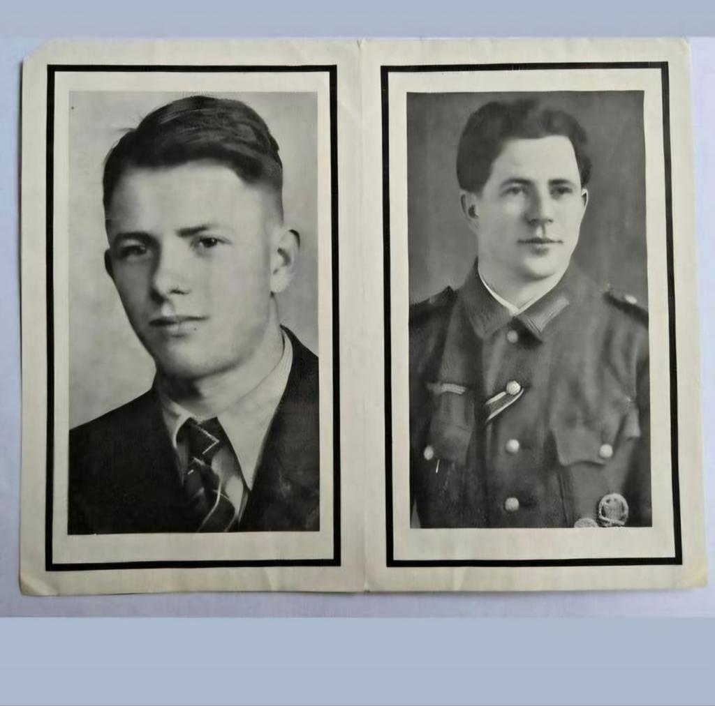 Duits soldaat broers Stalingrad & Lublin WW2 oorlog WO2 WK2, Ophalen of Verzenden, Duitsland