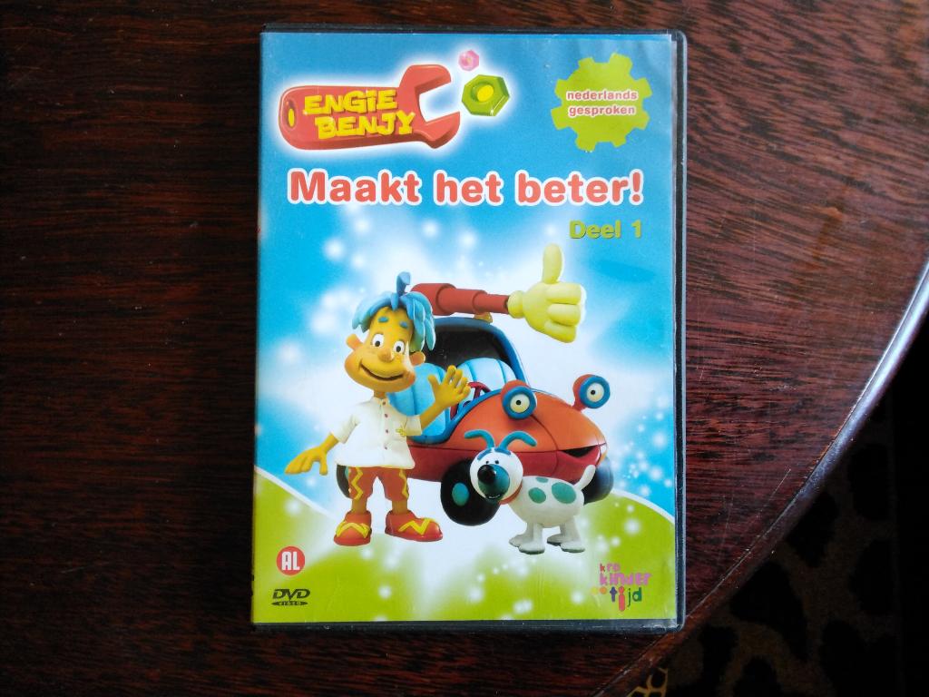 Engie benjy deel 1 maakt het beter, origineel, Cd's en Dvd's, Dvd's | Kinderen en Jeugd, Avontuur, Alle leeftijden, Ophalen of Verzenden