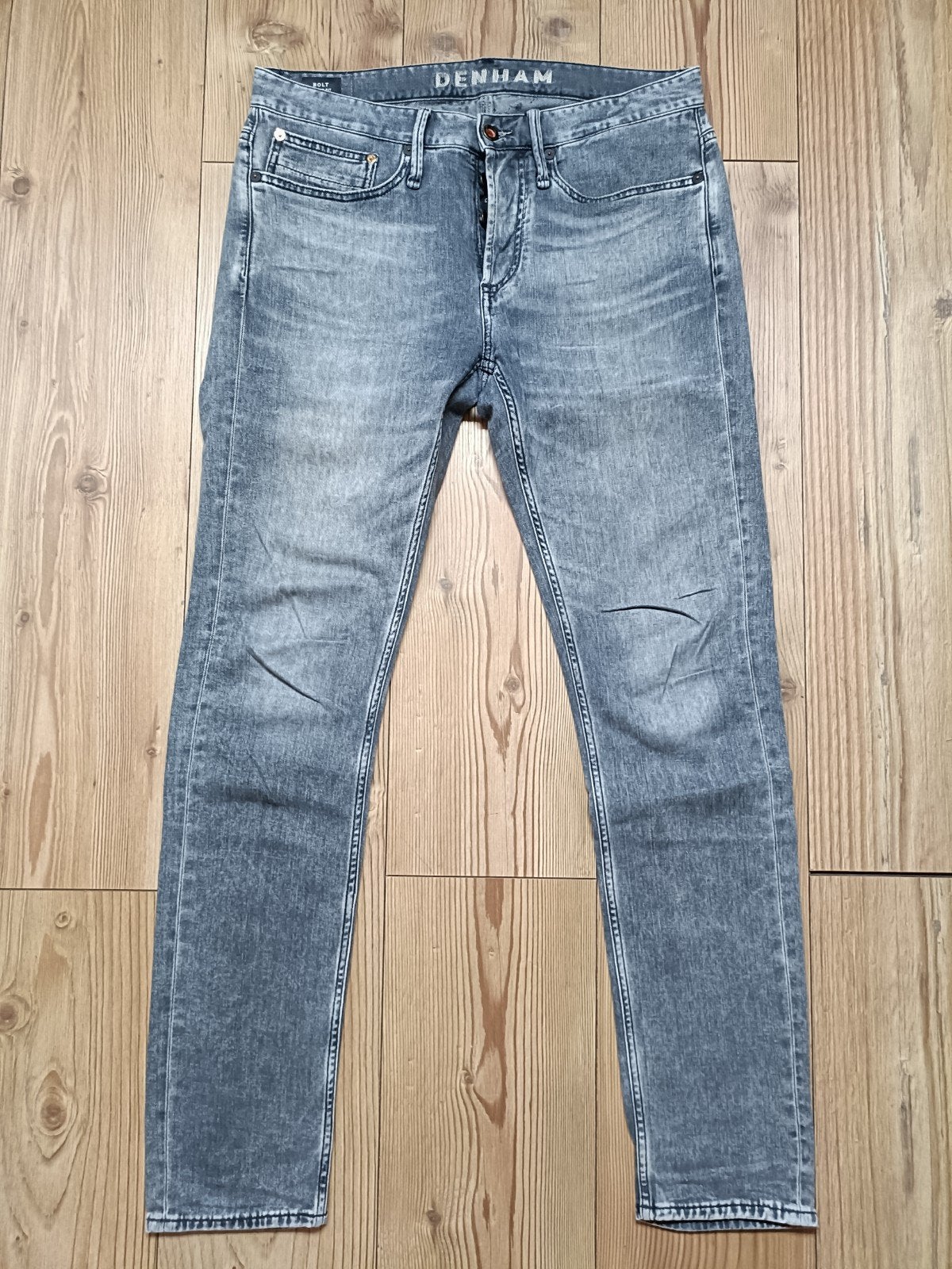 Denham Bolt maat 32-32, Ophalen of Verzenden, Zo goed als nieuw, Grijs, W32 (confectie 46) of kleiner