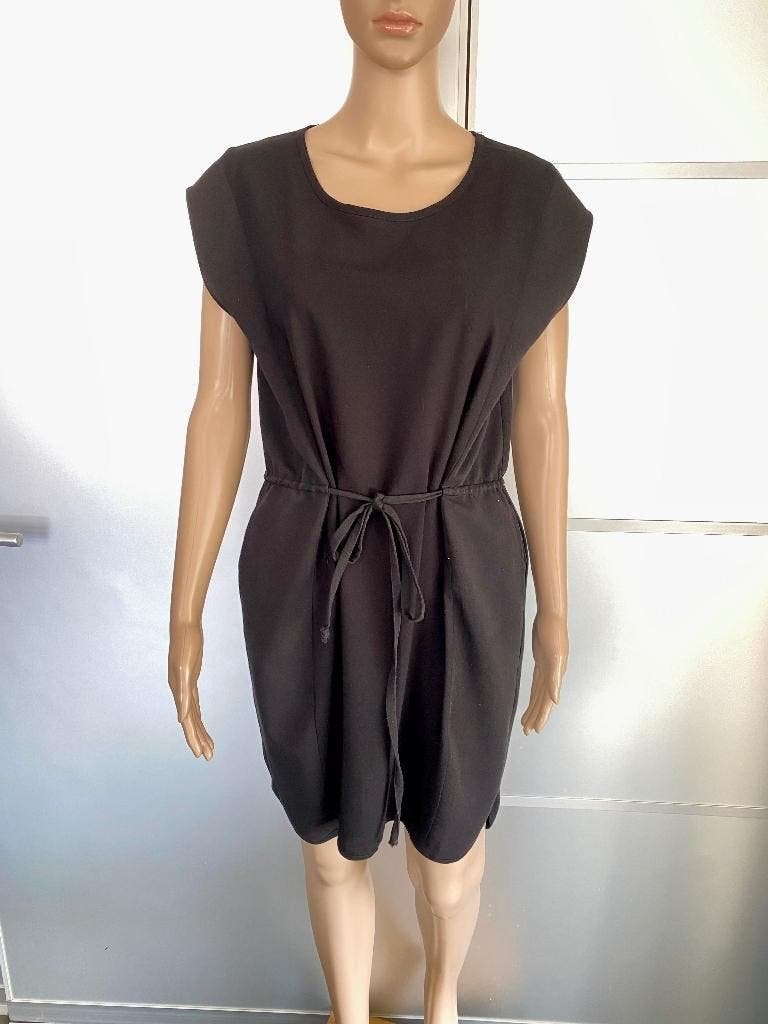 K150 Modstrom maat S/M=36/38 jurk jurkje zwart, Kleding | Dames, Zwart, Ophalen of Verzenden, Zo goed als nieuw, Maat 36 (S)