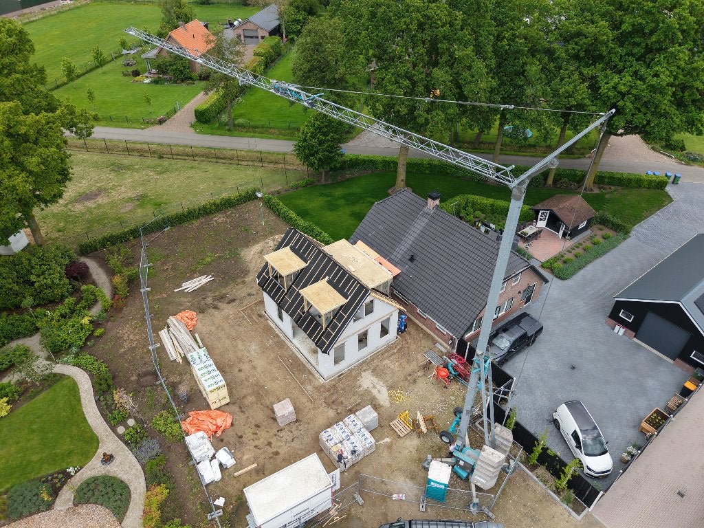 Bouwkraan te huur, Ophalen of Verzenden, Hijswerktuig