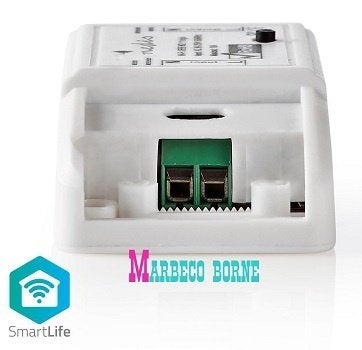 SmartLife Wi-Fi Smart Switch, Stroomonderbreker, In-Line 10A, Nedis SmartLife, Overige typen, Bedienbaar via app, Nieuw