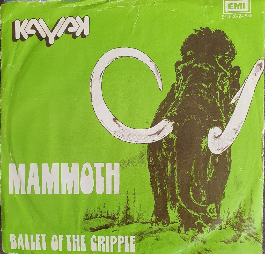 Kayak - Mammoth, Gebruikt, Verzenden, 7 inch, Fotohoes